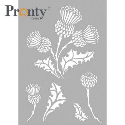 Pronty A4 Mask Stencil - Thistle