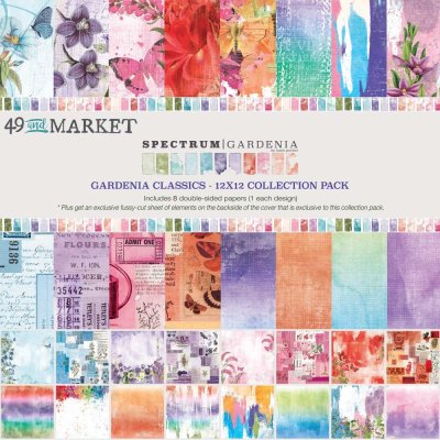 49 And Market 12"x12" Collection Pack - Spectrum Gardenia Classics (8 sheets)