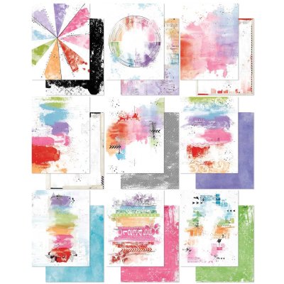 49 And Market 6"x8" Collection Pack - Spectrum Gardenia Painted Foundations (28 sheets)