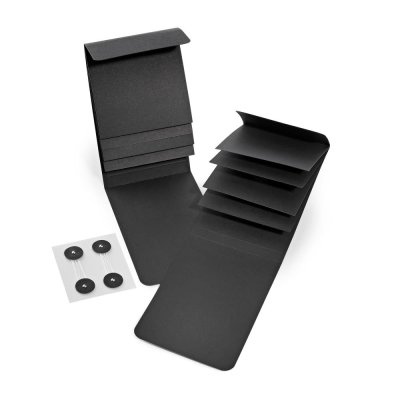 49 And Market 4"x6" Create-An-Album Waterfall Enclosure Set (Black)