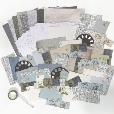 49 And Market Big Picture Album Kit - Vintage Artistry Moonlit Garden