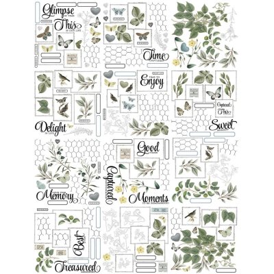 49 And Market Big Picture Album Kit - Vintage Artistry Moonlit Garden