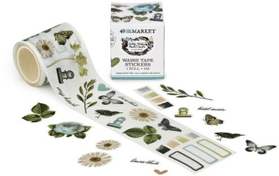 49 And Market Washi Tape Set - Vintage Artistry Moonlit Sticker Roll