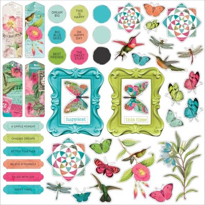 FÖRBESTÄLLNING! 49 And Market Chipboard Set - Kaleidoscope