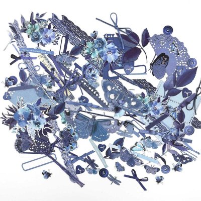 49 And Market Laser Cut Outs - Color Swatch: Inkwell Elements