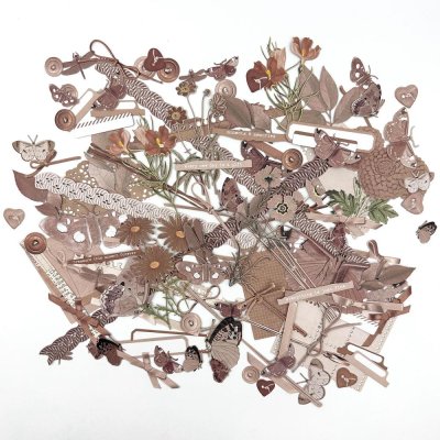 49 And Market Laser Cut Outs - Color Swatch: Toast Elements