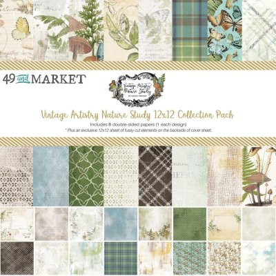 49 And Market 12"x12" Collection Pack - Nature Study (8 sheets)
