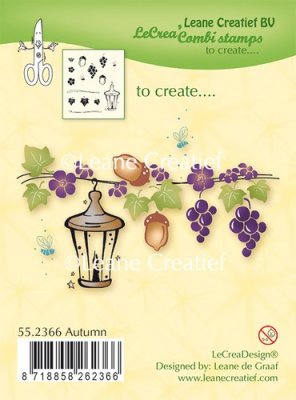 Leane Creatief Clear Stamp - Autumn
