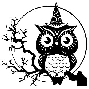 Inkadinkado Clear Stamp - Mini Night Owl