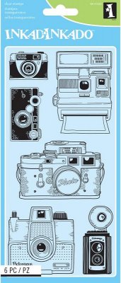 Inkadinkado Clear Stamps - Cameras