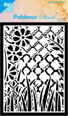 Joy Crafts Mask Stencil - Floral Background