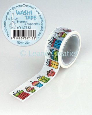 LeCrea Washi Tape - Presents & Cupcakes
