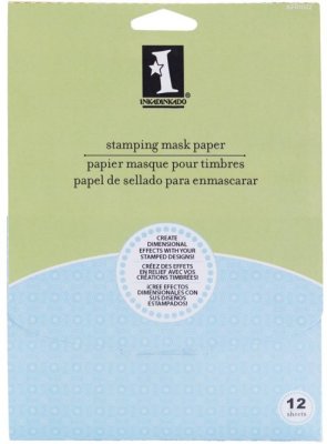 Inkadinkado Stamping Mask Paper - 7"x5" (12 sheets)