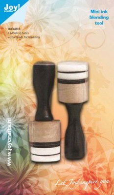 Joy Crafts 20mm Mini Ink Blending Tool (2 tools + 4 foam pads)