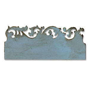 Sizzix On the Edge Die - Alterations Scrollwork by Tim Holtz