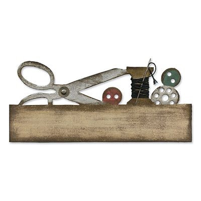 Sizzix On the Edge Die - Sewing Edge by Tim Holtz