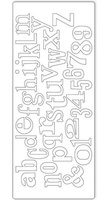 Sizzix Bigz XL Die - Block Talk by Tim Holtz