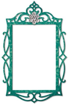 Sizzix Thinlits Die - Fancy Rectangle Frame (1 die)