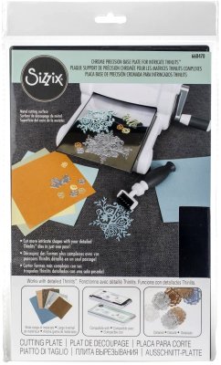 Sizzix Chrome Precision Base Plate For Intricate Thinlits