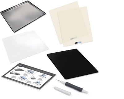 Sizzix Big Shot PRO Machine med standardtillbehör, vit/grå (fraktfritt)