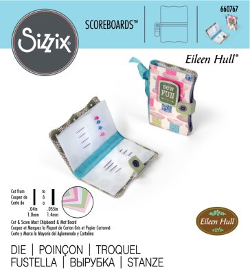 Sizzix ScoreBoards Die - Needle Book by Eileen Hull