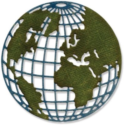 Sizzix Thinlits Die - Globe Mini by Tim Holtz