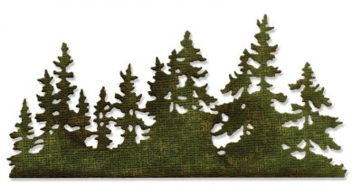 Sizzix Thinlits Die - Tree Line by Tim Holtz