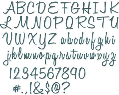 Sizzix Thinlits Die Set - Alphanumeric Script by Tim Holtz