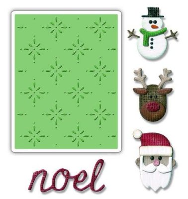 Sizzix Sidekick Side-Order Set - Christmas by Tim Holtz