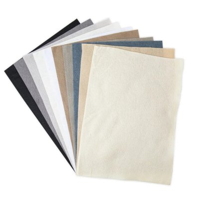 Sizzix Felt Sheets - Neutral Colours (10 sheets)
