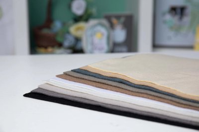 Sizzix Felt Sheets - Neutral Colours (10 sheets)