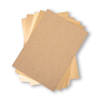 Sizzix A4 Opulent Cardstock - Gold (50 sheets)
