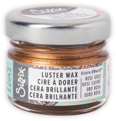 Sizzix Effectz Luster Wax - Rose Gold (20 ml)