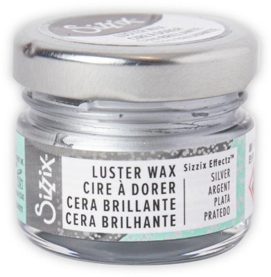 Sizzix Effectz Luster Wax - Silver (20 ml)
