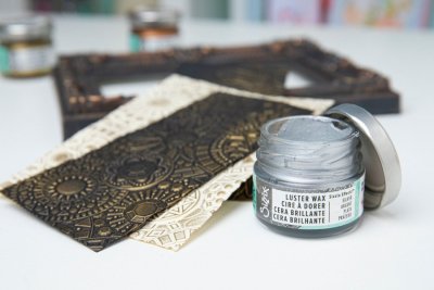 Sizzix Effectz Luster Wax - Silver (20 ml)