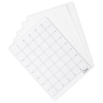 Sizzix 6"x8.5" Sticky Grid Sheets Inspired By Tim Holtz (5 sheets)