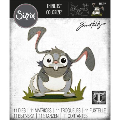 Sizzix Thinlits Dies - Oliver Colorize by Tim Holtz (11 dies)