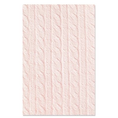 Sizzix 3-D Textured Impressions Embossing Folder - Sweater by Eileen Hull