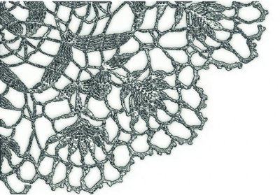 Sizzix 3-D Texture Fades Embossing Folder - Doily by Tim Holtz