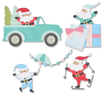 Sizzix Thinlits Die Set - Santa Activities (11 pack)