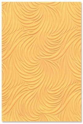 Sizzix 3-D Textured Impressions Embossing Folder - Flowing Waves