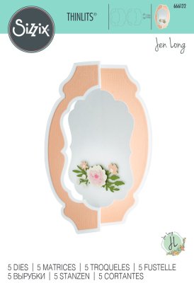 Sizzix Thinlits Dies - Card & Label (5 dies)