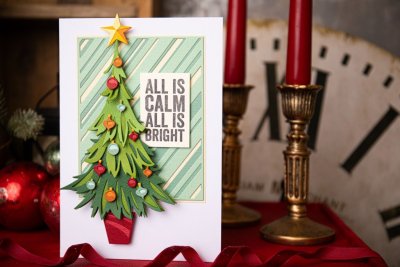 Sizzix Thinlits Die Set - Trim a Tree Colorize by Tim Holtz (14 pack)