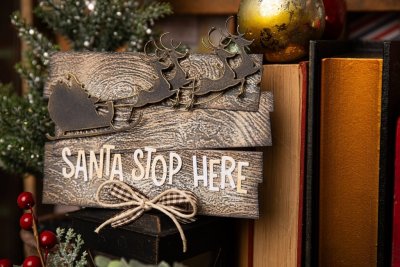 Sizzix Thinlits Die Set - Reindeer Sleigh by Tim Holtz (8 pack)