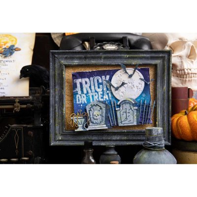Sizzix Thinlits Die Set - Graveyard Colorize by Tim Holtz (22 dies)