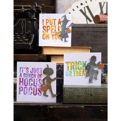 Sizzix Thinlits Die Set - Halloween Night by Tim Holtz (10 dies)