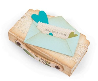 Sizzix ScoreBoards Die - Mini Book by Eileen Hull