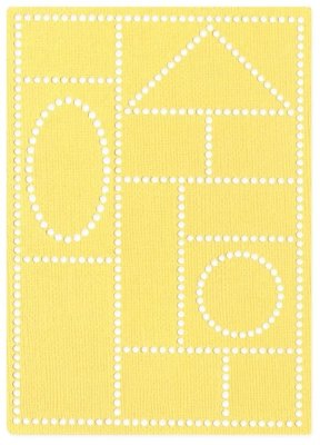 Sizzix Thinlits Dies - Faux Postage by Eileen Hull