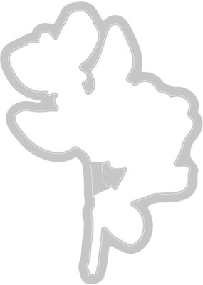 Sizzix Framelits Die Set - Floral Mix Cluster by 49 and Market (1 pack with Stamp)