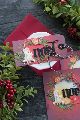 Sizzix Thinlits Die Set - Vault Holiday Classic by Tim Holtz (12 dies)